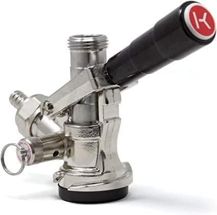 Kegco HBK309S-2 Home Brew Keg Dispenser, Stainless Steel, 2 Tap customer photo 1