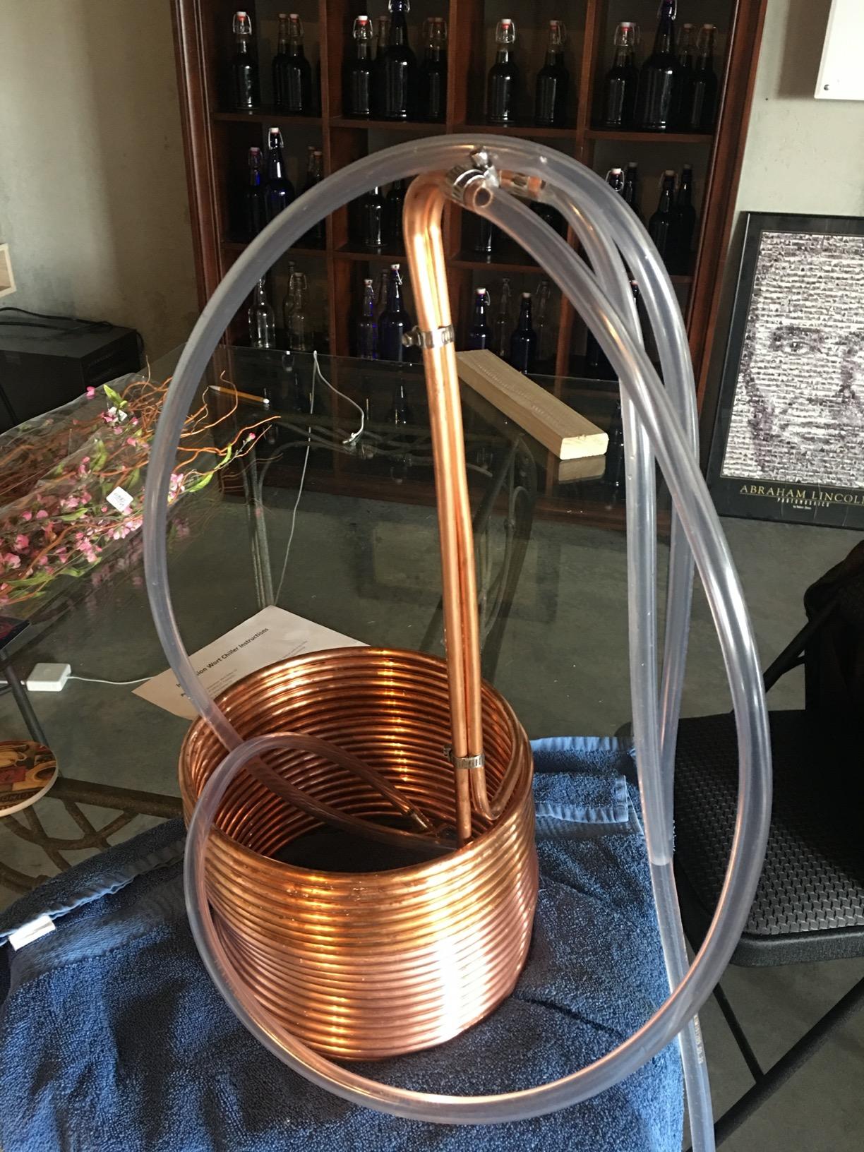 NY Brew Supply Wort Chiller, 3/8