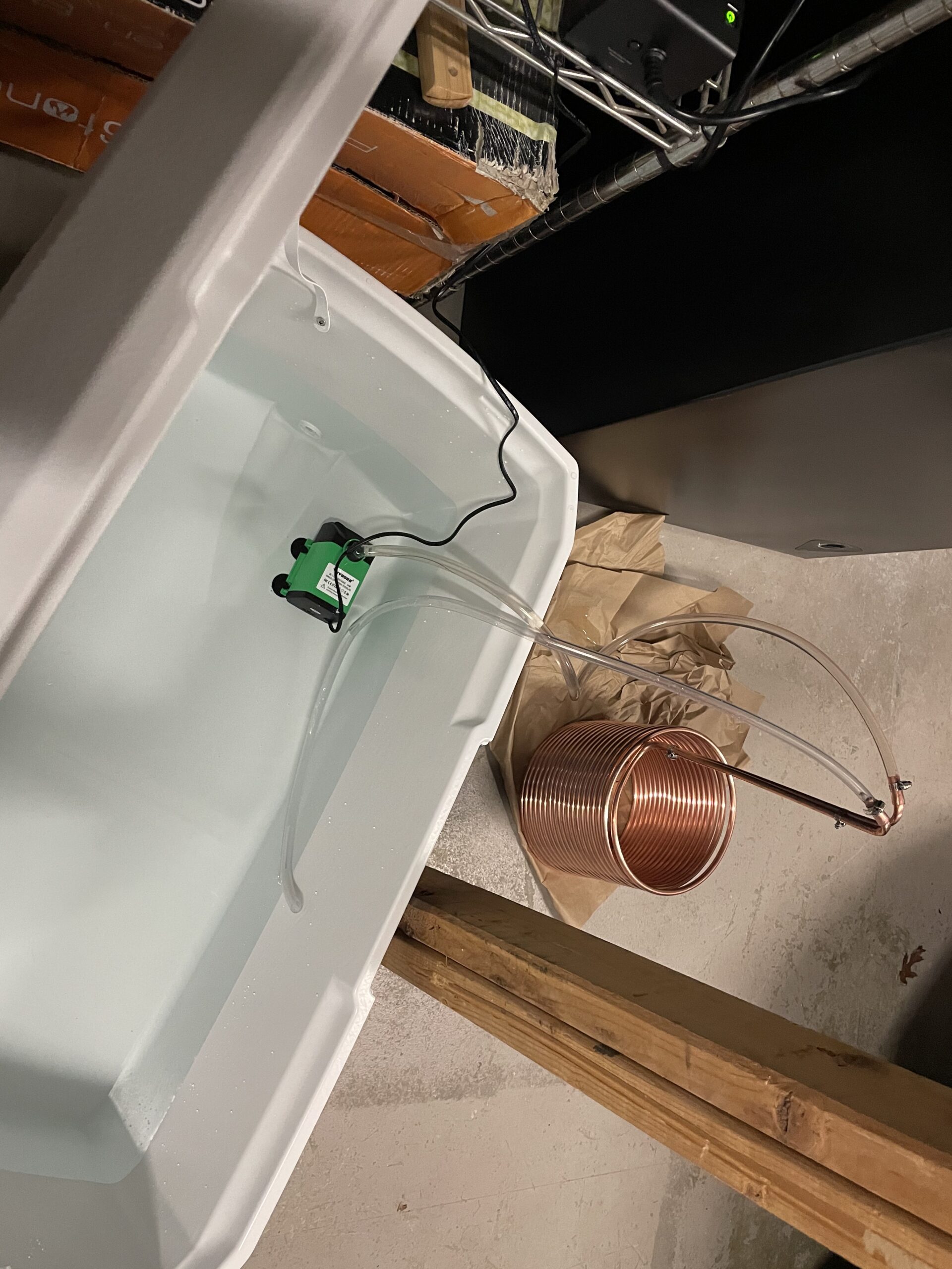 NY Brew Supply Wort Chiller, 3/8