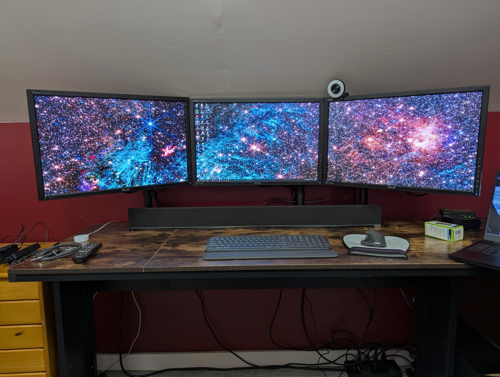 VIVO Extra Tall Single Monitor Desk Mount, 39 inch Pole VESA Stand for 13 to 32 inch Screens and up to 38 inch Ultrawides, Holds 22 lbs, Black, STAND-V011 customer photo 1