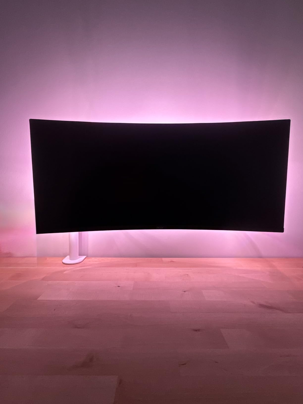 VIVO Extra Tall Single Monitor Desk Mount, 39 inch Pole VESA Stand for 13 to 32 inch Screens and up to 38 inch Ultrawides, Holds 22 lbs, Black, STAND-V011 customer photo 2