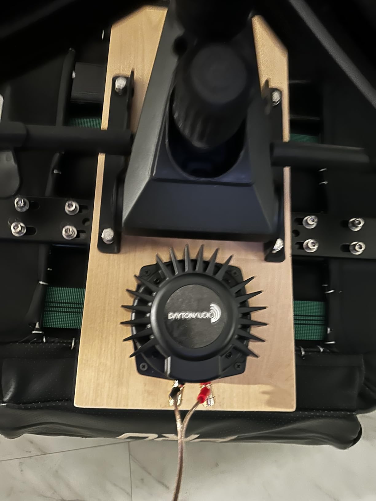 Dayton Audio BST-1 High Power Pro Tactile Bass Shaker 50 Watts RMS, 4 Ohms Impedance - Turn Any Surface into a Speaker System - Generates Subwoofer Lows customer photo 1