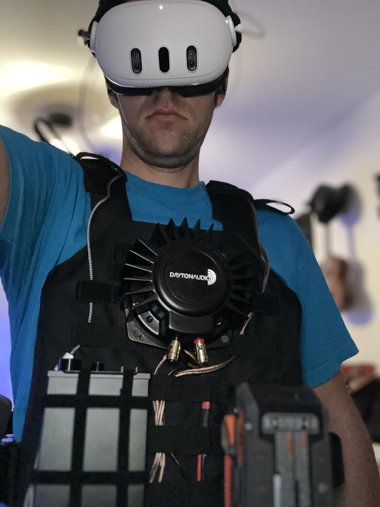 Dayton Audio BST-1 High Power Pro Tactile Bass Shaker 50 Watts RMS, 4 Ohms Impedance - Turn Any Surface into a Speaker System - Generates Subwoofer Lows customer photo 2