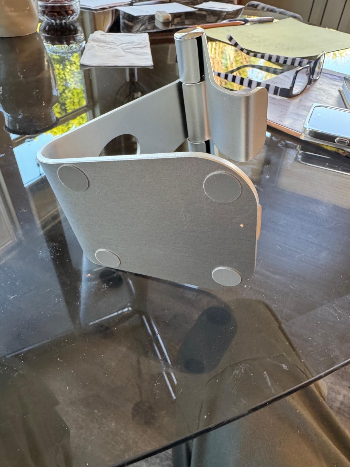 Lamicall Tablet Stand, Adjustable Tablet Holder - Desktop Stand Dock Holder for 4-13