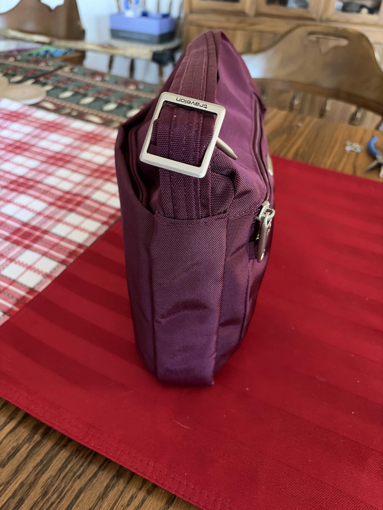 Travelon Anti-Theft Classic Small East/West Crossbody customer photo 2