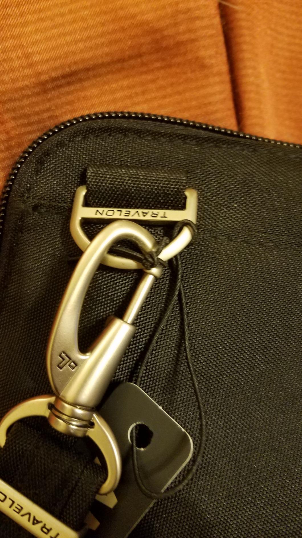 Travelon Anti-theft Classic Slim Double Zip Crossbody customer photo 2