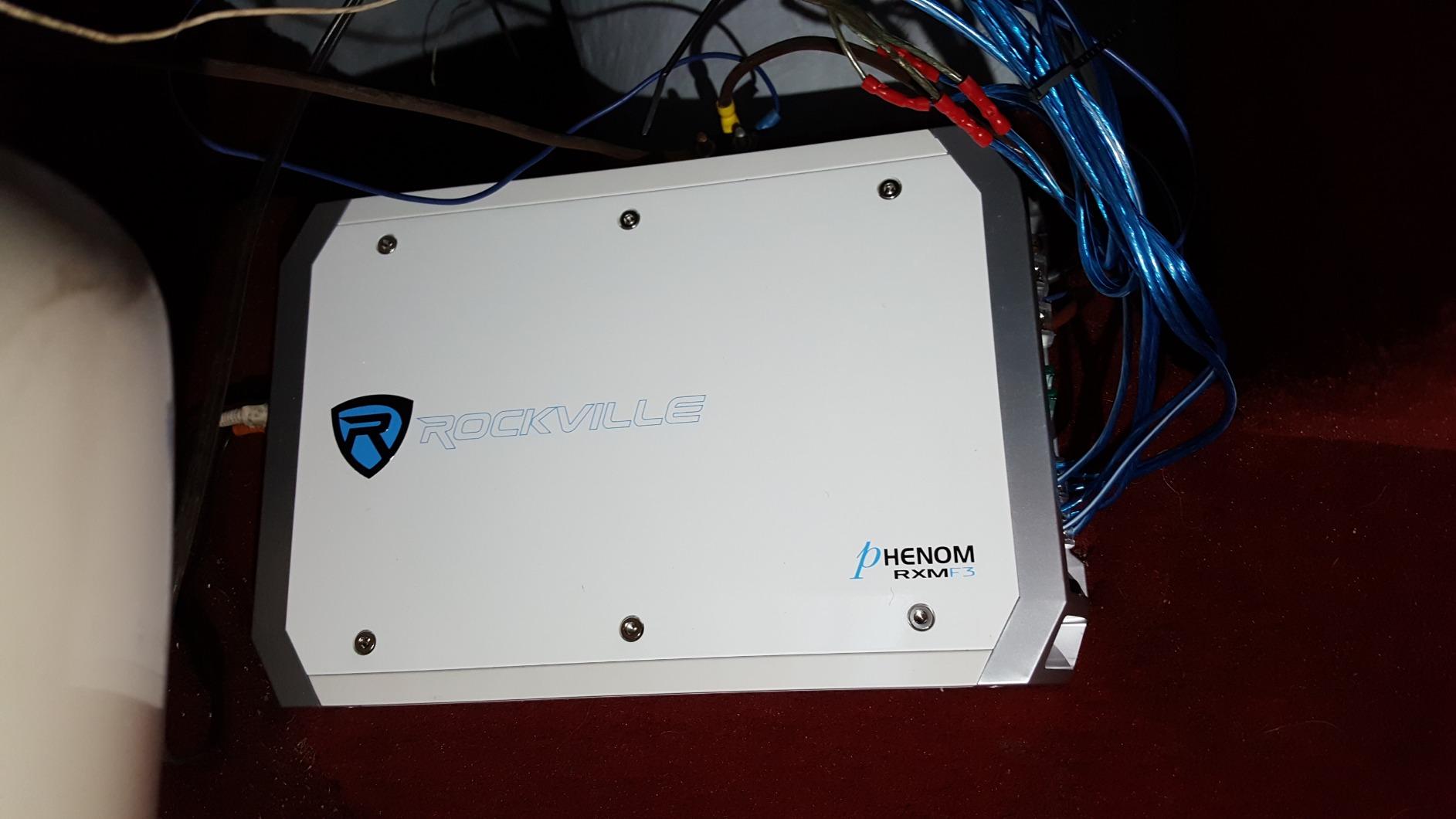 Rockville RXM-F3 1600W Peak/260W RMS 4-Channel Class A/B Marine Amplifier with PA Microphone, Waterproof Conformal Coating, Smart Auto Turn-On for Boats customer photo 2