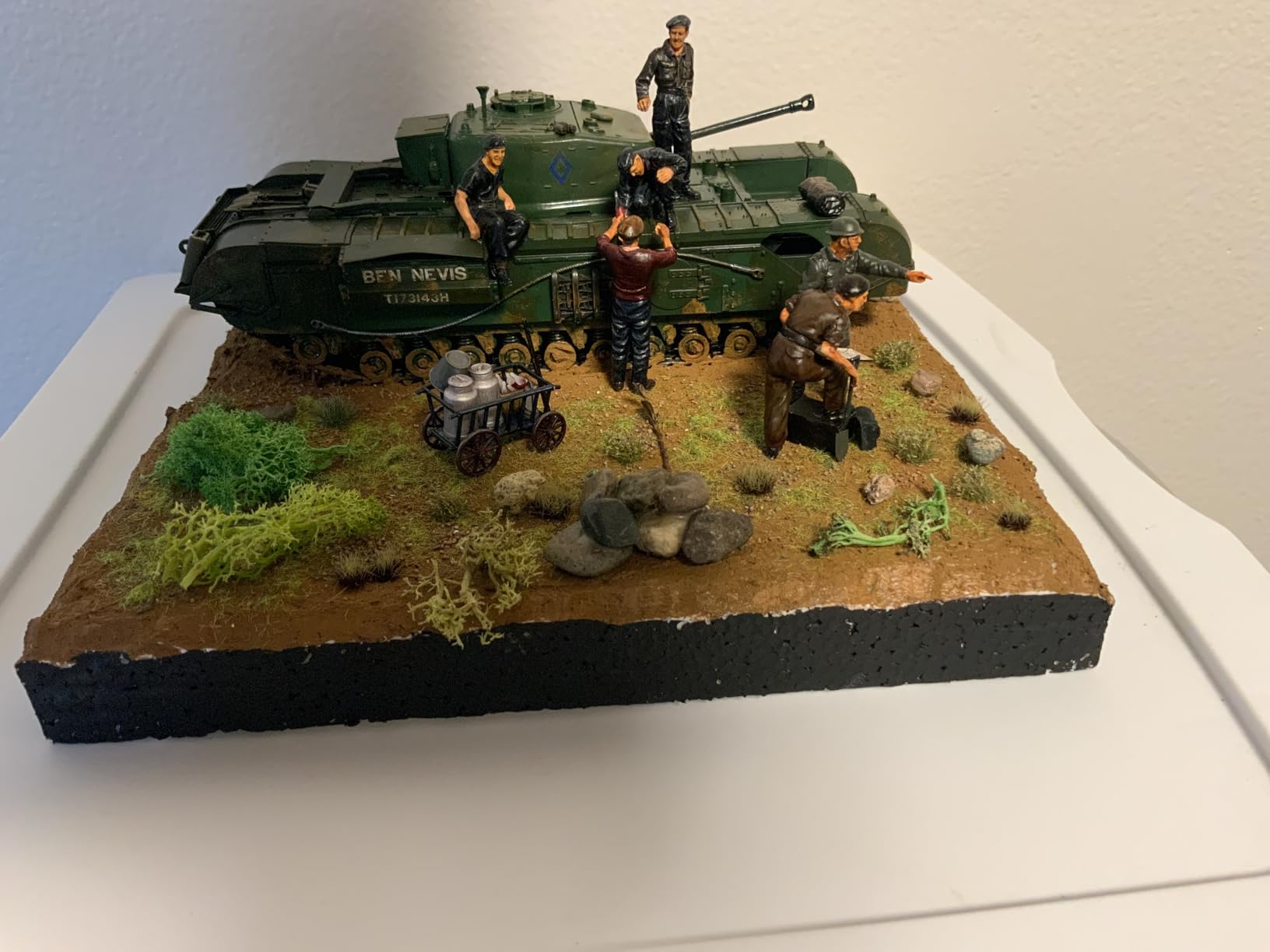 Vallejo - Diorama FX Thick Mud | European Mud 200 ml (6.76 fl.oz.) | Premium Acrylic Color For Modelers & Miniature Enthusiasts customer photo 2