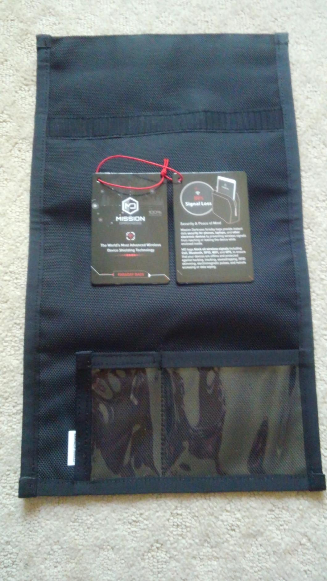 Mission Darkness Non-Window Faraday Bag for Tablets // Device Shielding for Law Enforcement, Military, Executive Privacy, EMP Protection, Travel & Data Security, Anti-hacking & Anti-tracking Assurance customer photo 2