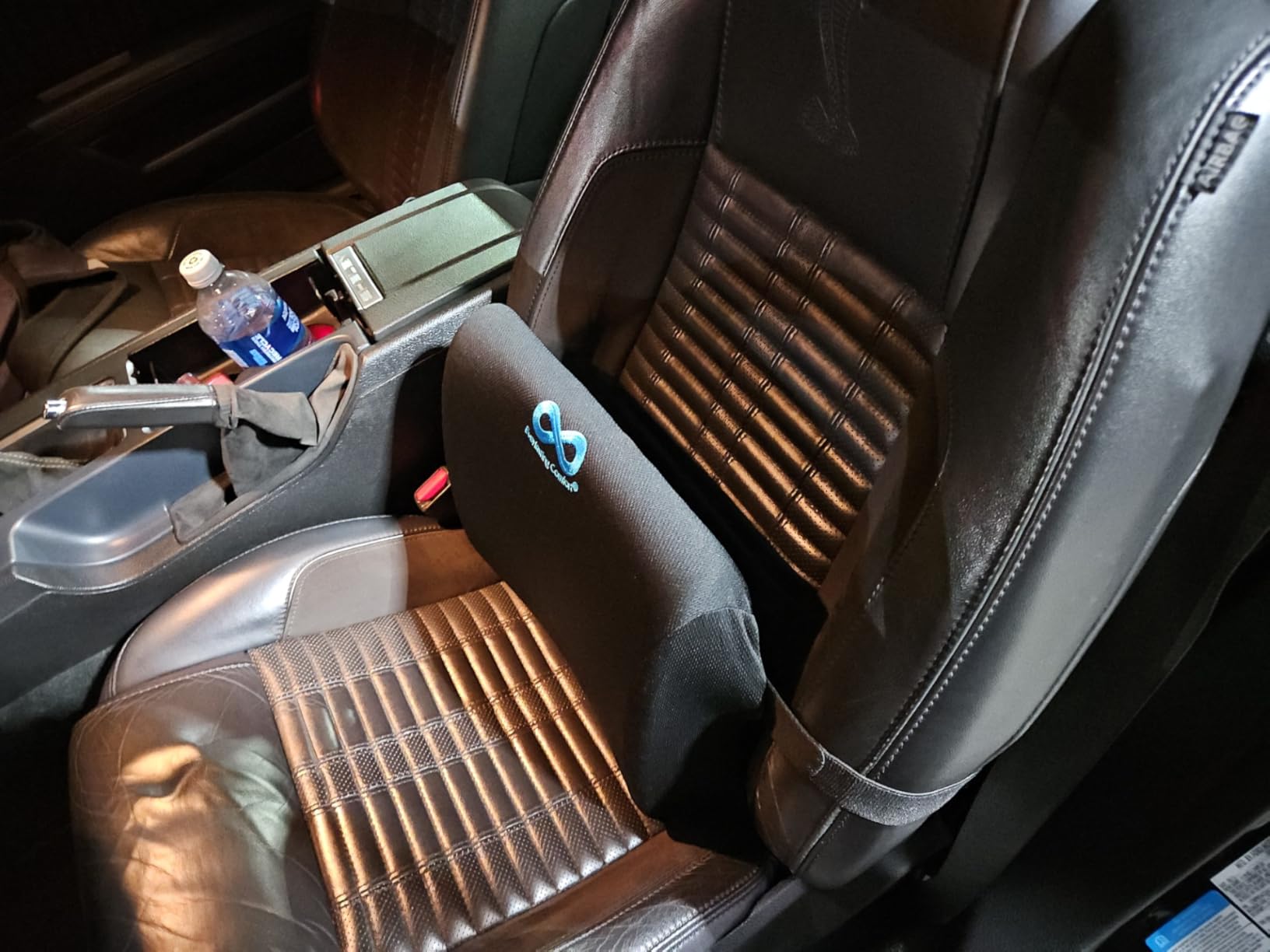 Everlasting Comfort Lumbar Support Pillow for Office Chair - Memory Foam Back Cushion for Car Seat - Promotes Better Posture, Back Pain Relief - Ideal Gaming and Desk Chairs Work and Home Essentials customer photo 1