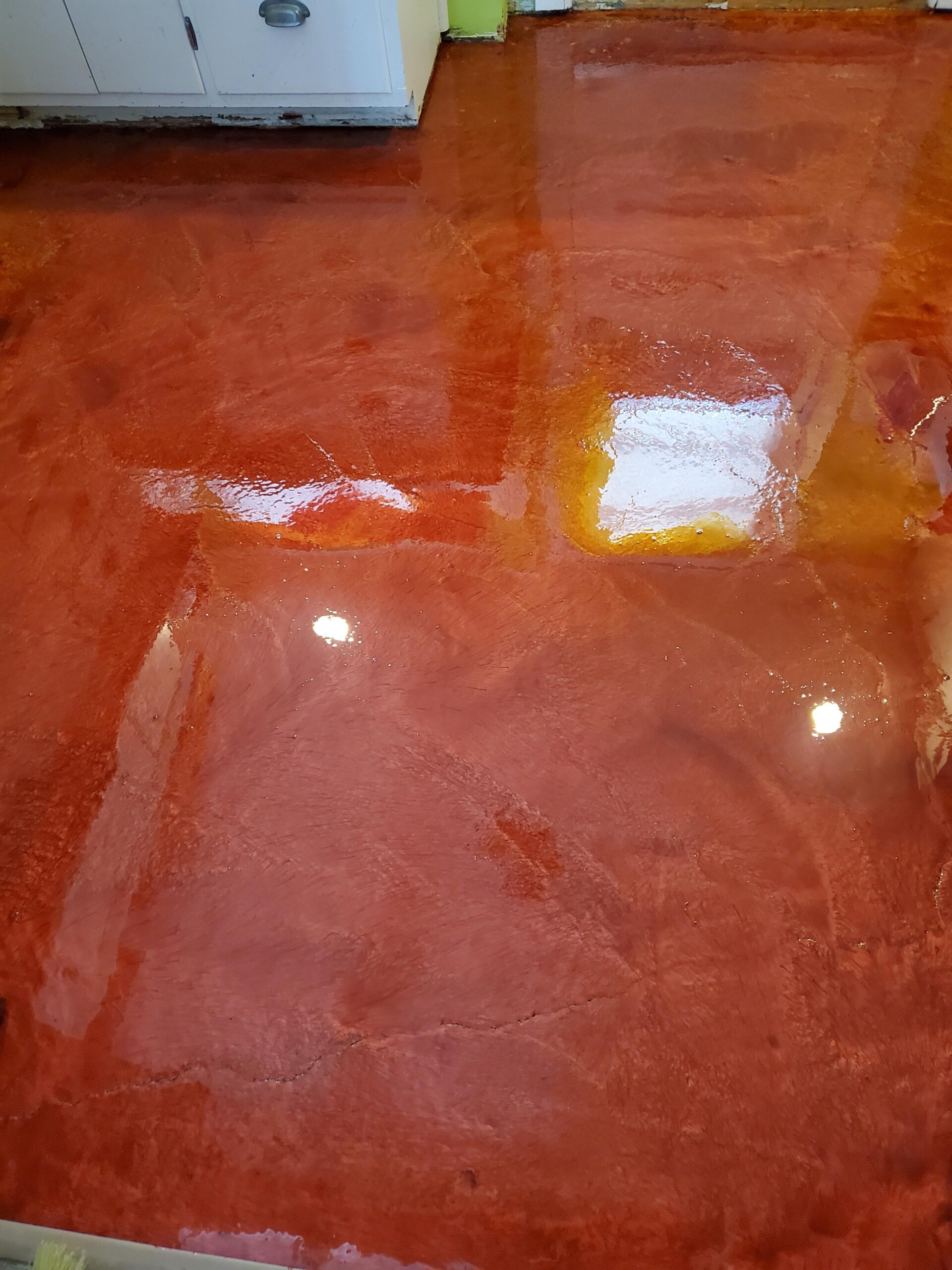 Rust-Oleum 299743 RockSolid Metallic Garage Floor Coating Kit, Gunmetal, 70 Fl. Oz customer photo 2