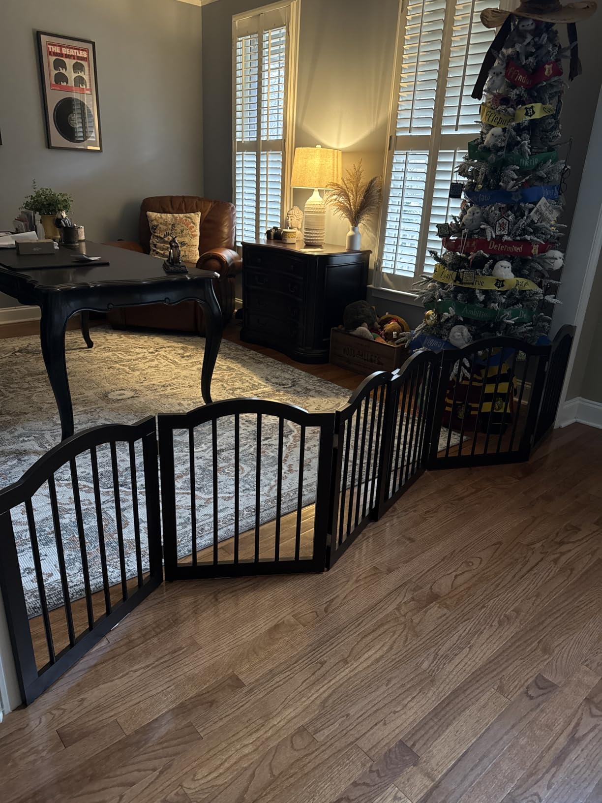 INTERNET'S BEST Arched Top Dog Gate | 4 Panel, 24