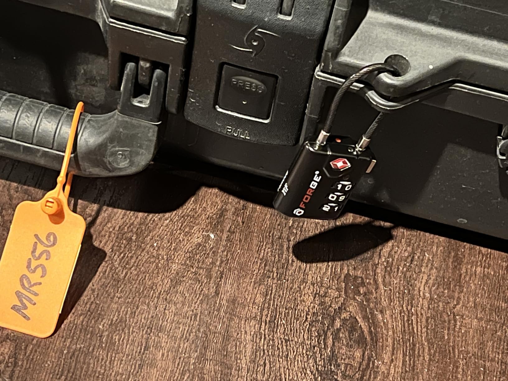 TSA Approved Cable Luggage Locks, Re-settable Combination with Alloy Body customer photo 1