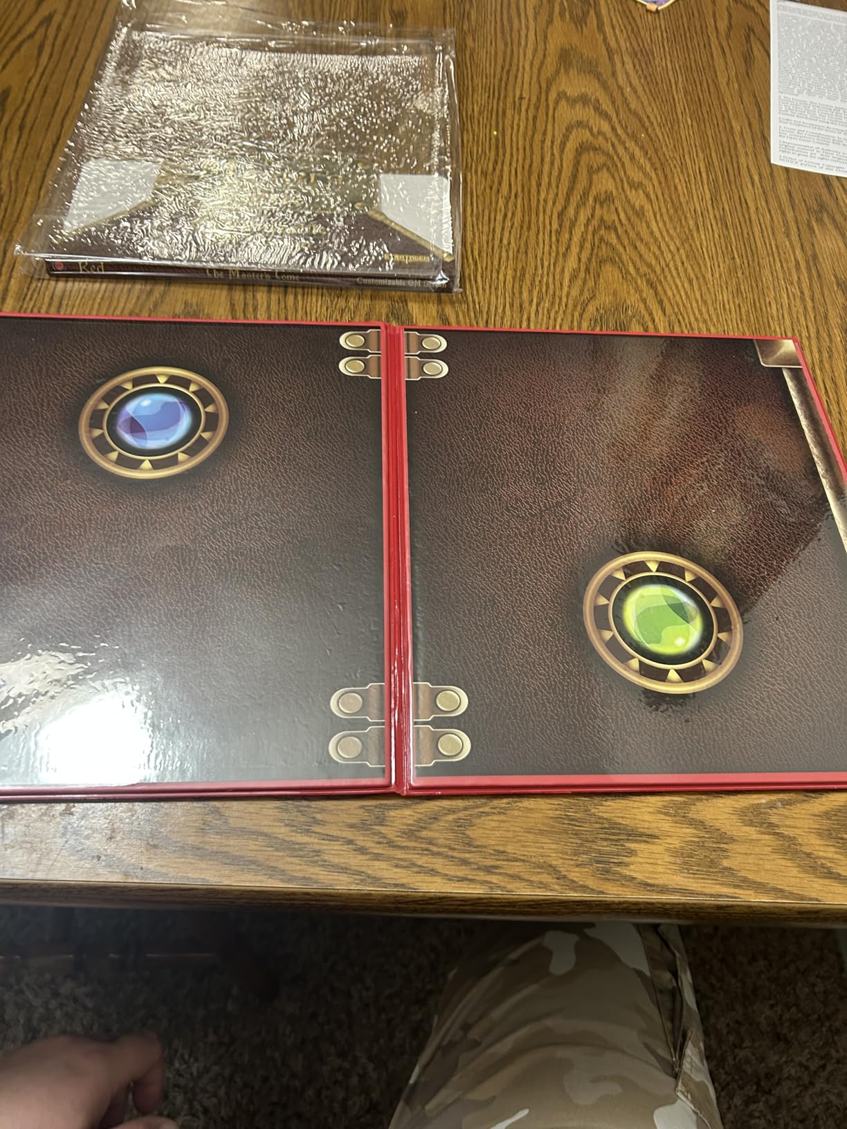 Stratagem The Master's Tome 4-Panel Customizable GM Screen with Free Inserts - Dry Erase, Dungeon & Game Master Accessory for Tabletop RPG Campaigns (Black) customer photo 2