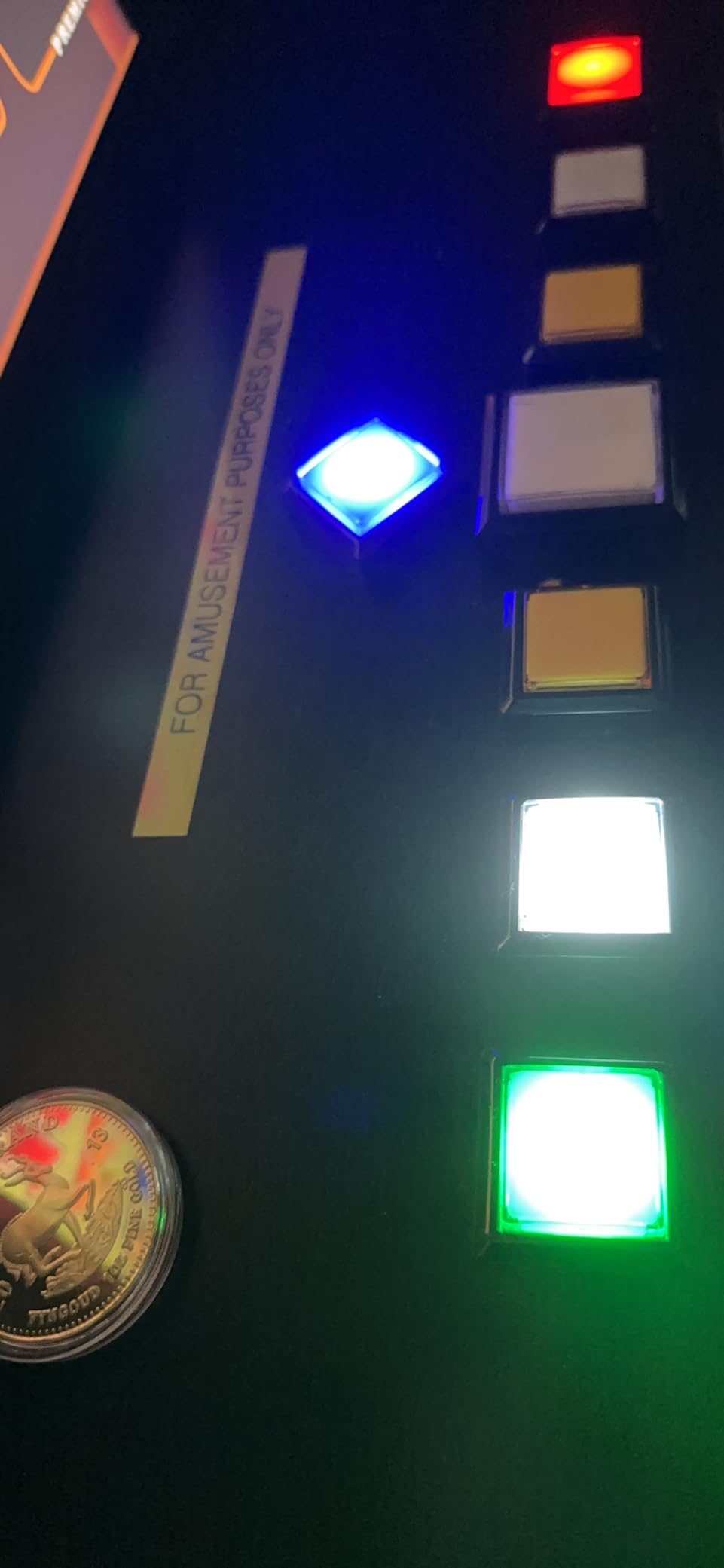 EG Starts 10x Arcade Square Shape LED Illuminated Push Button with Micro Switch for Arcade Machine Gaming Video Game Consoles Jamma Kit Parts 12V Lamp 33mm Buttons ( Each Color of 2 Piece ) customer photo 1
