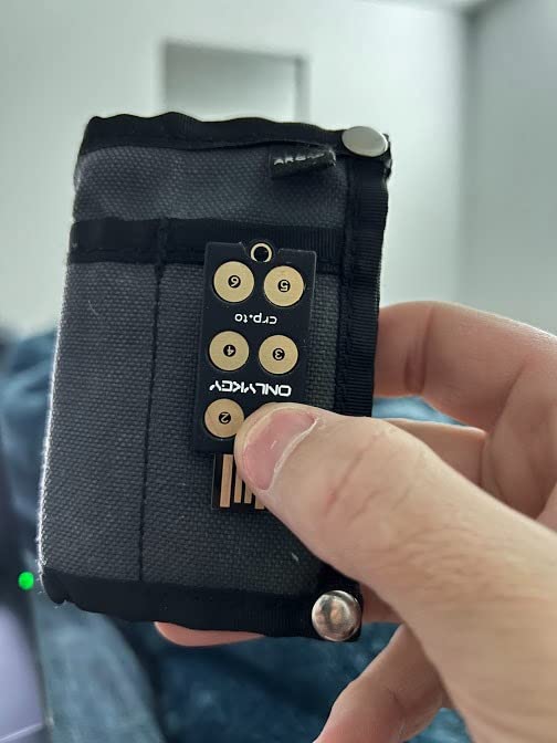 OnlyKey FIDO2 / U2F Security Key and Hardware Password Manager | Universal Two Factor Authentication | Portable Professional Grade Encryption | PGP/SSH/Yubikey OTP | Windows/Linux/Mac OS/Android customer photo 1