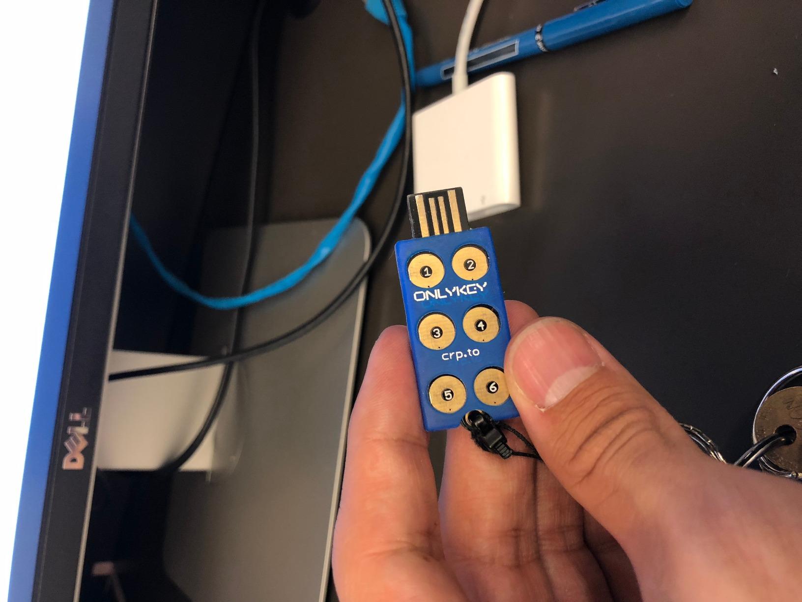 OnlyKey FIDO2 / U2F Security Key and Hardware Password Manager | Universal Two Factor Authentication | Portable Professional Grade Encryption | PGP/SSH/Yubikey OTP | Windows/Linux/Mac OS/Android customer photo 2