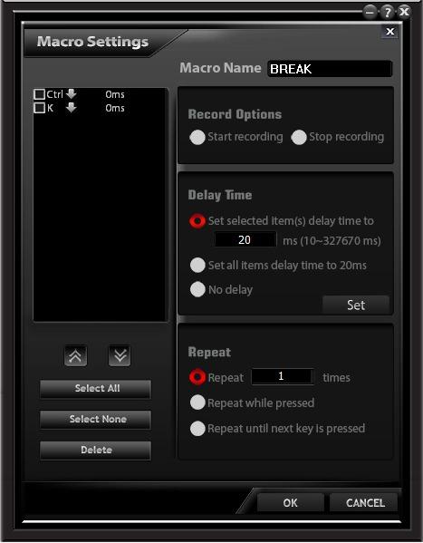 Max Keyboard Falcon-20 RGB Programmable Macropad Mechanical Keyboard, Backlit Multicolor LED, Cherry MX RGB Switch (Speed) customer photo 1