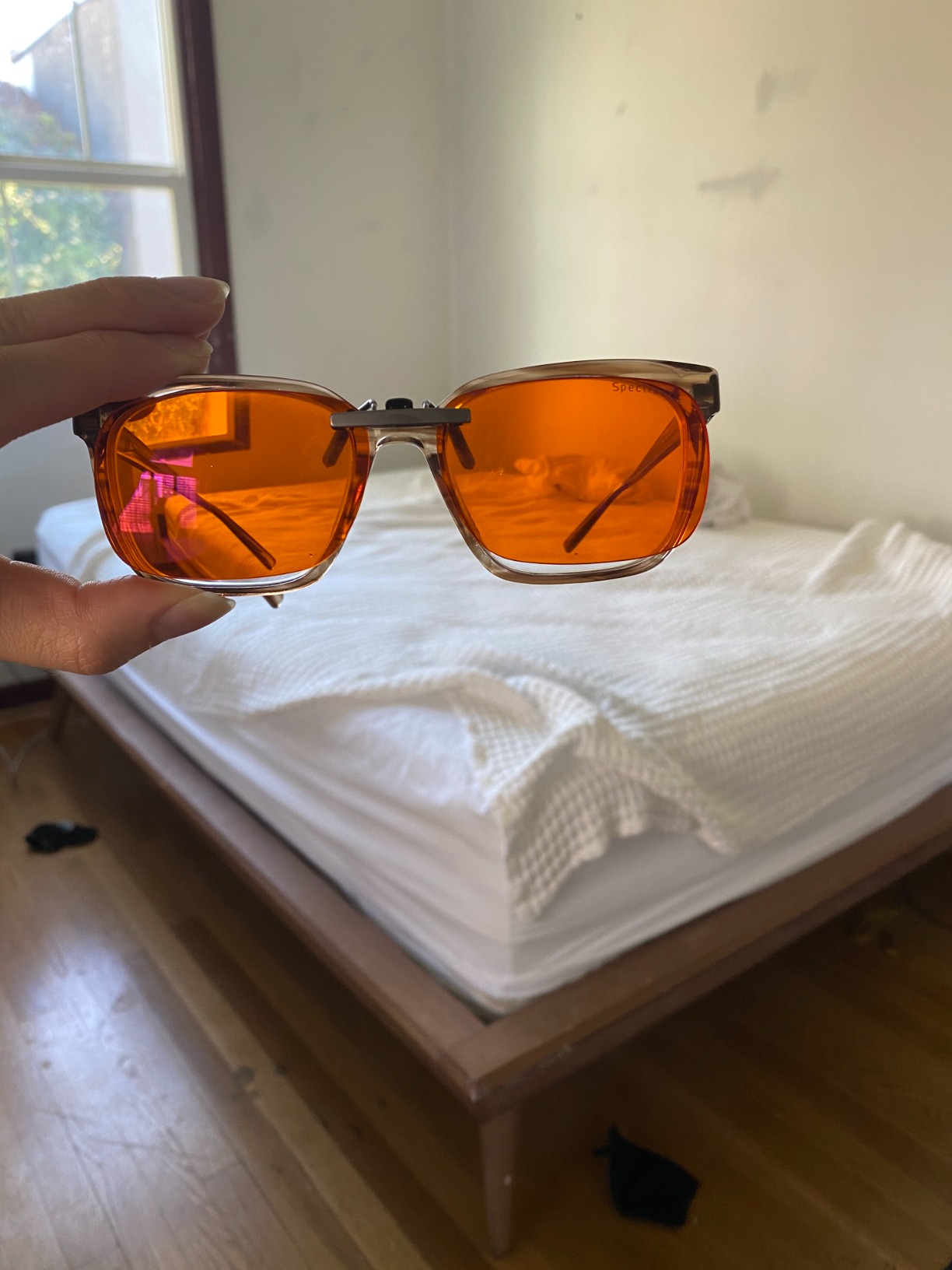 Clip-on Blue Light Blocking Eyewear customer photo 2