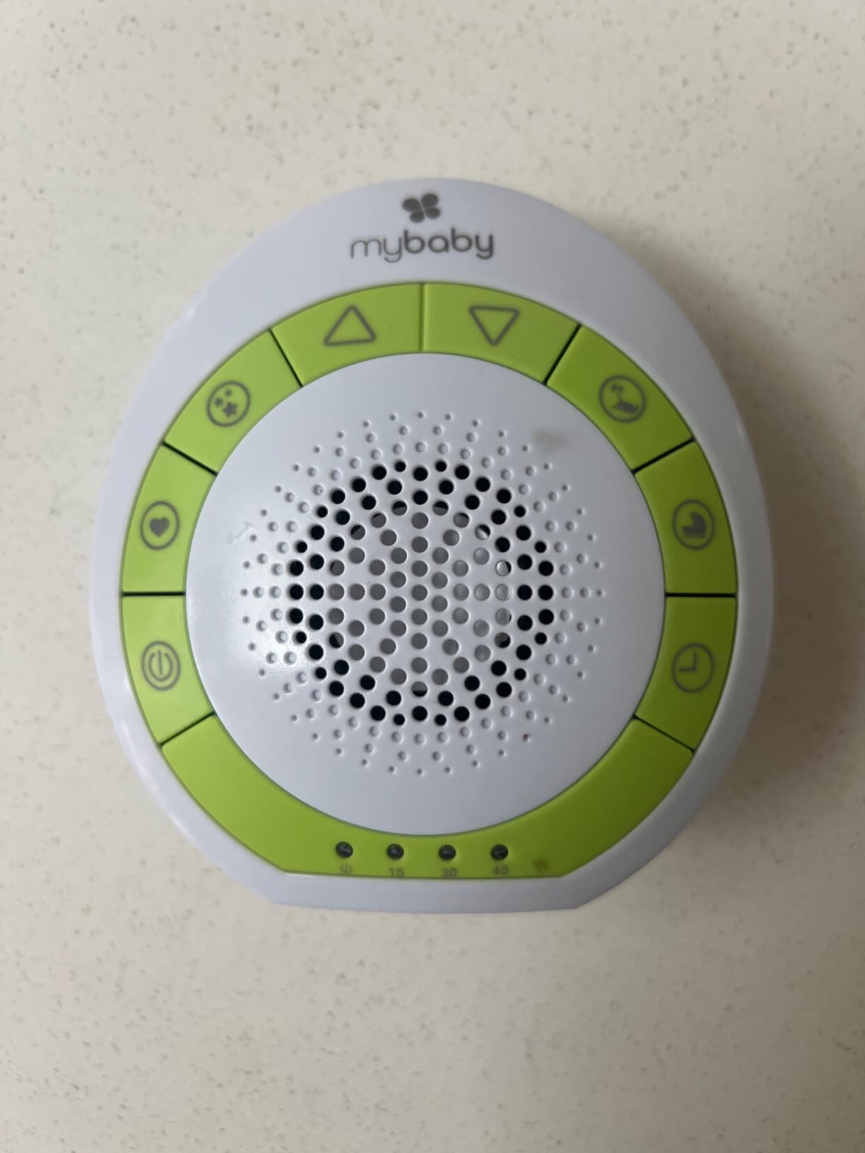 MyBaby Baby Sound Machine - White Noise Sound Machine for Baby, Travel, Nursery and On The Go - 4 Soothing Sounds, Integrated Clip, Small and Lightweight - Great for Baby Registry Gift customer photo 1