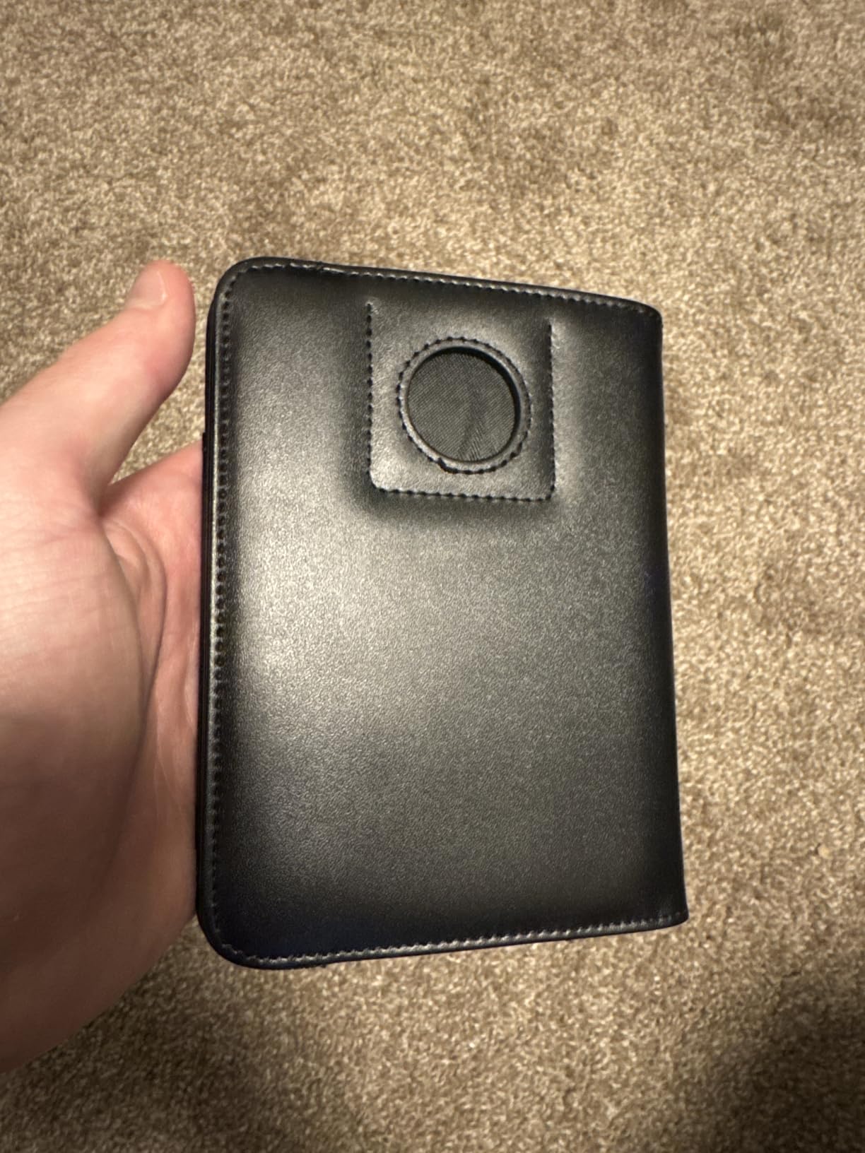 Passport Holder Cover Wallet Travel Essentials RFID Blocking Leather Card Case International Must Haves Travel Accessories for Women Men(101#Black) customer photo 2