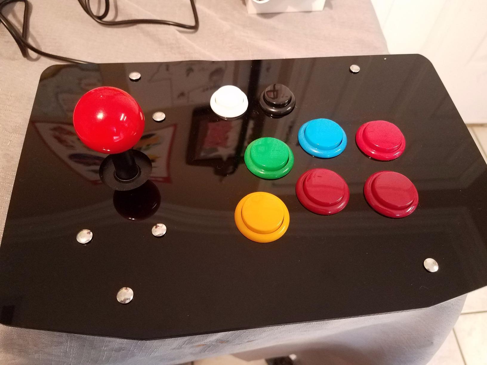 Acrylic Panel and Case DIY Set Kits Replacement for Game Joystick DIY Set Kits Replacement Game Machine Cabinet Controller DIY Kit customer photo 1