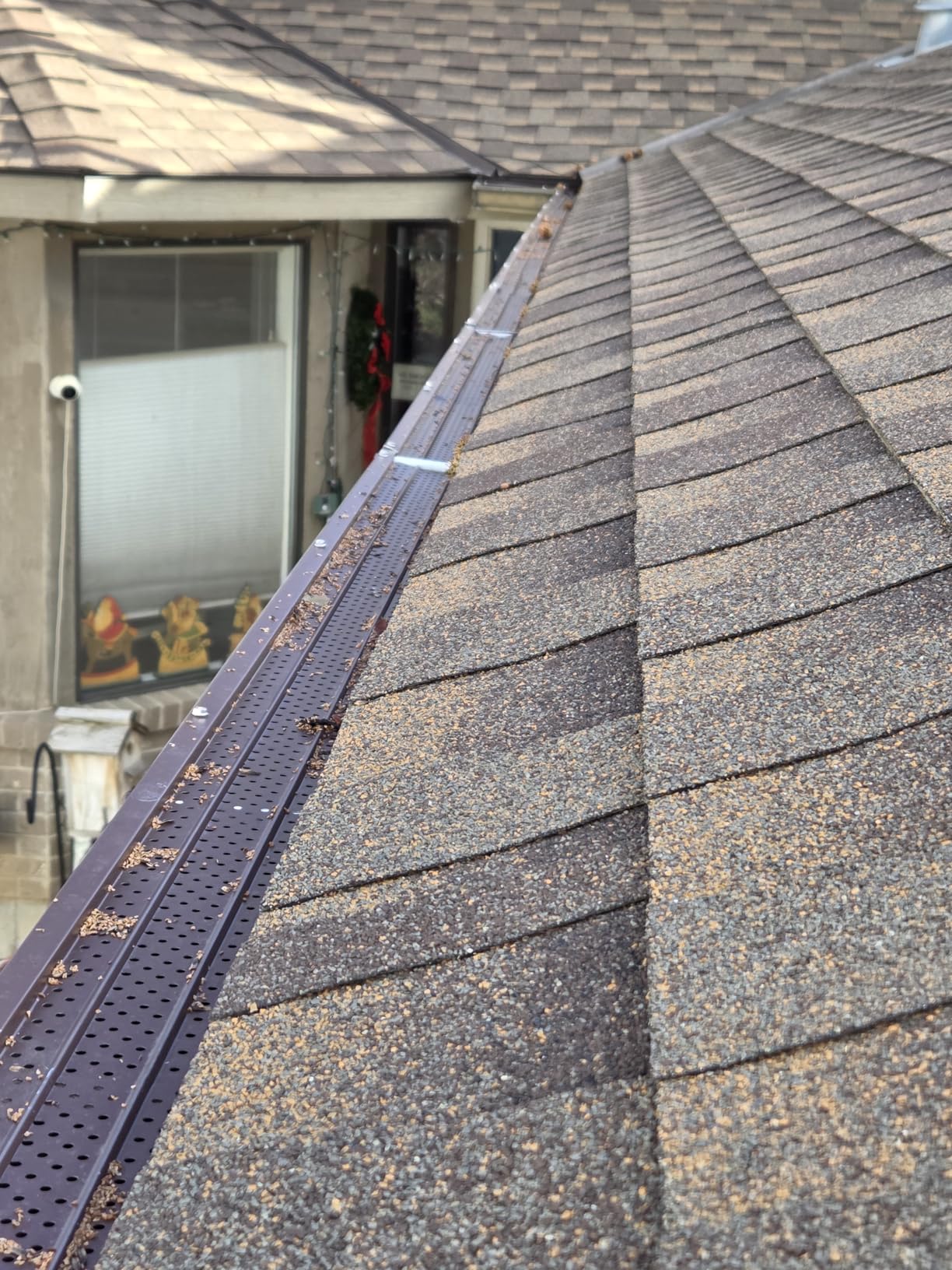 FlowGuard Gutter Guard, USA Made Professional DIY 5 Inch 50-Year Gutter Cover Leaf Protection System - White - Aluminum - 204 Feet - by FlexxPoint customer photo 2