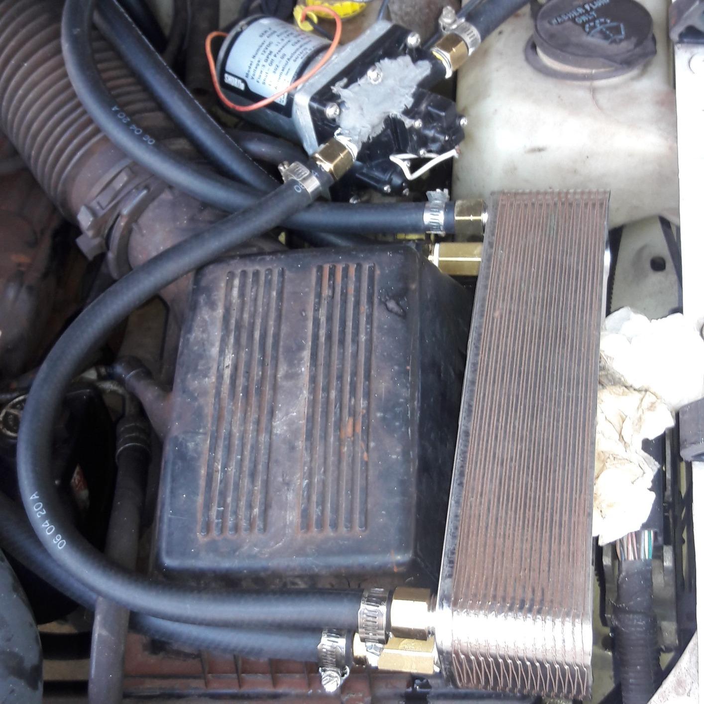 HFS(R) 40-Plate Stainless Steel 304 Homebrew Beer Wort Chiller Heat Exchanger, 7.5