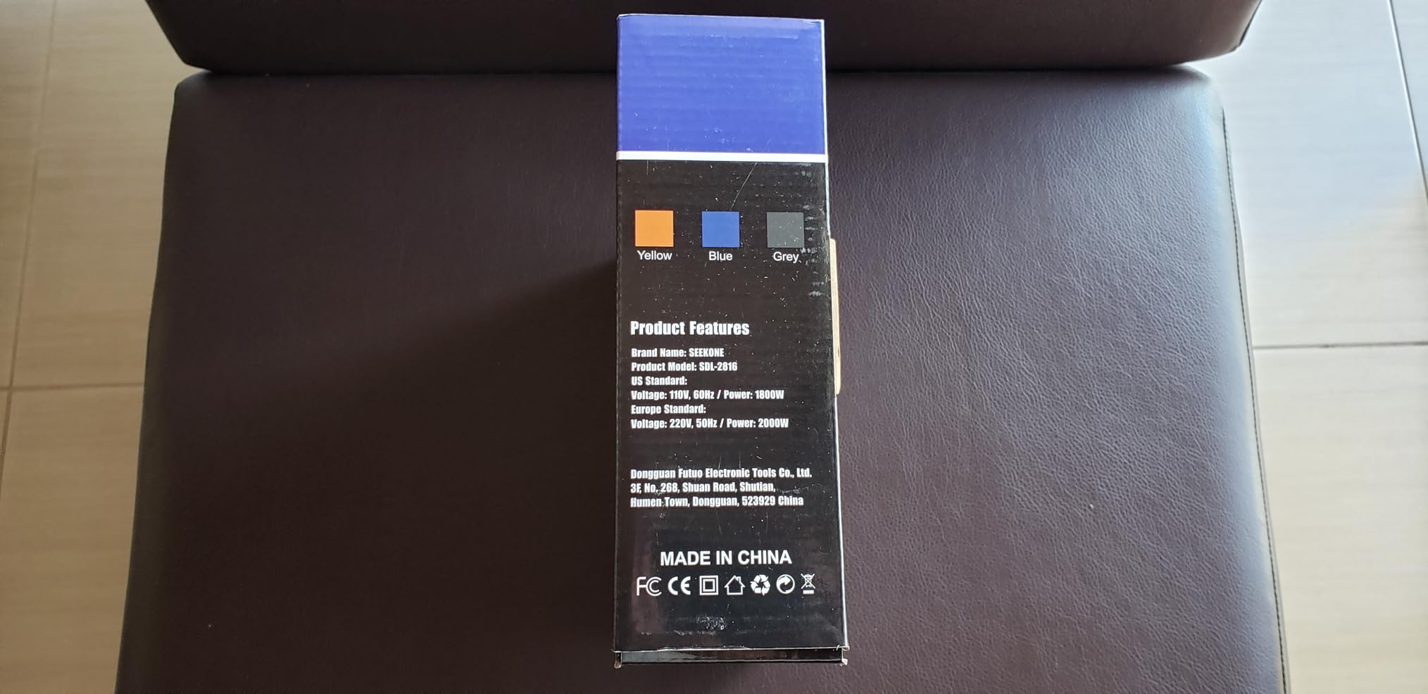 SEEKONE Heat Gun 1800W 122℉-1202℉（50℃- 650℃）Fast Heating Heavy Duty Hot Air Gun Kit Variable Temperature Control Overheat Protection with 4 Nozzles for Crafts, Shrinking PVC, Stripping Paint(5.2FT) customer photo 1
