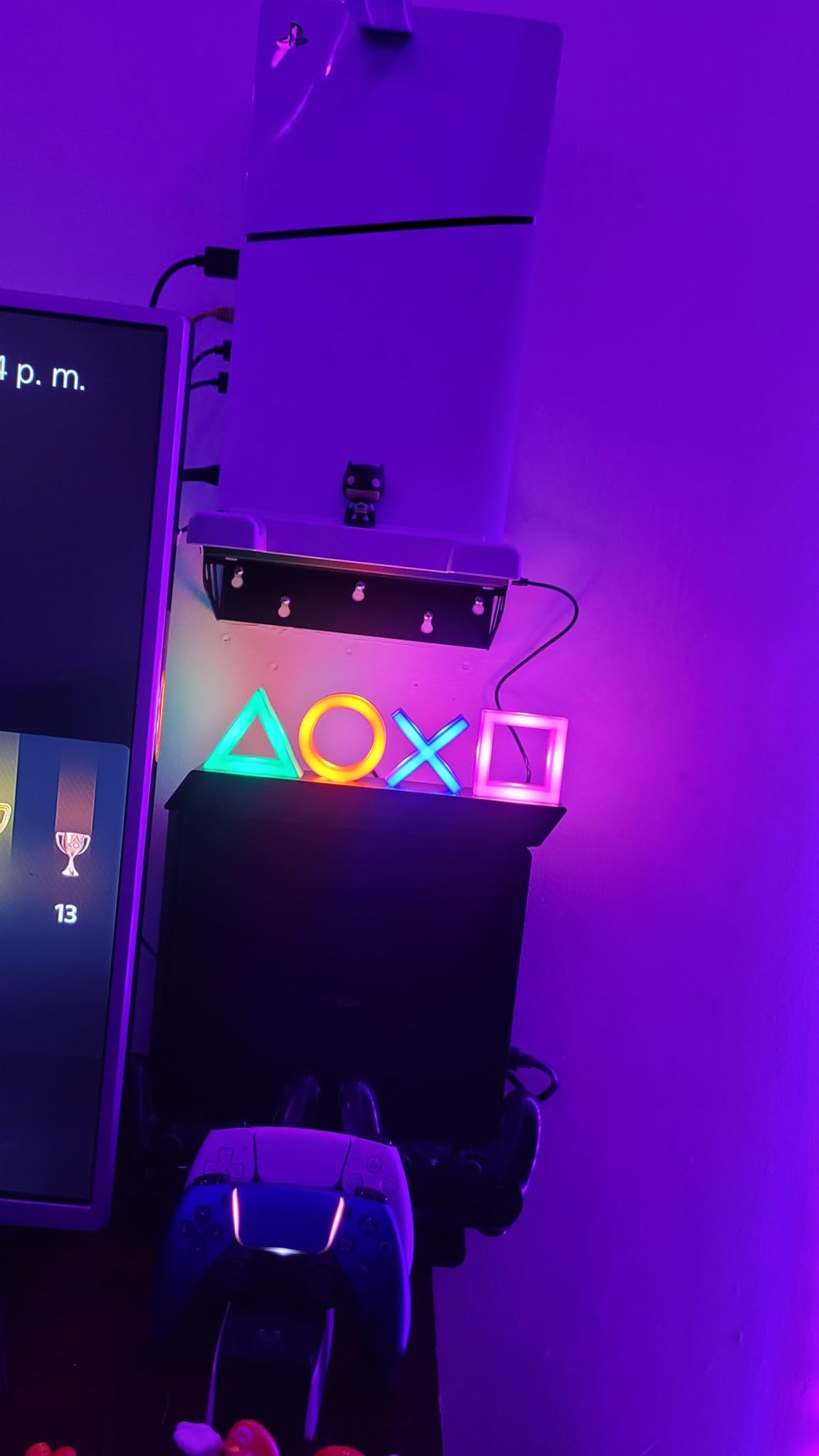 Paladone Playstation Controller Icons Light with 3 Light Modes - Sound Reactive, Dynamic Phasing, and Standard Mode - Gaming Desk Accessories customer photo 2