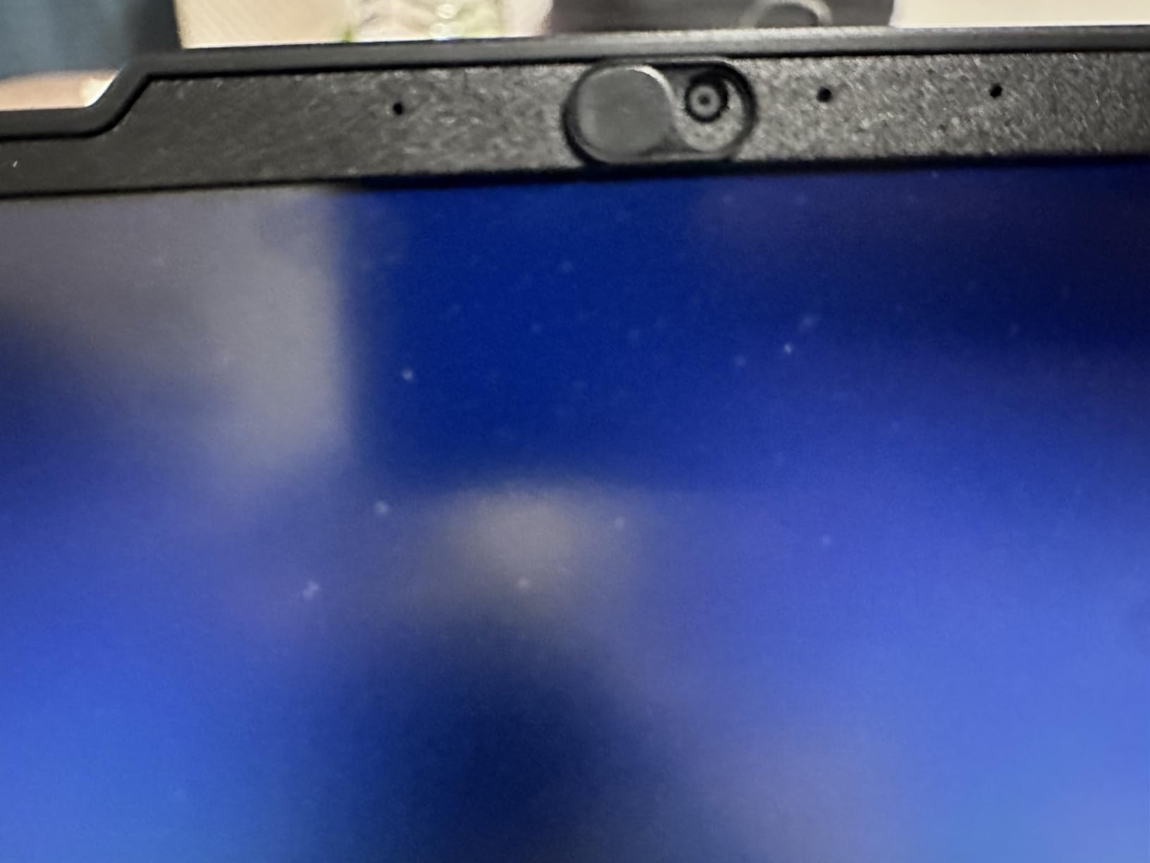 CloudValley Webcam Cover Slide[2-Pack], 0.023 Inch Ultra-Thin Metal Web Camera Cover for Macbook Pro, iMac, Laptop, PC, iPad Pro, iPhone 8/7/6 Plus, Protect Your Visual Privacy [Black] customer photo 2