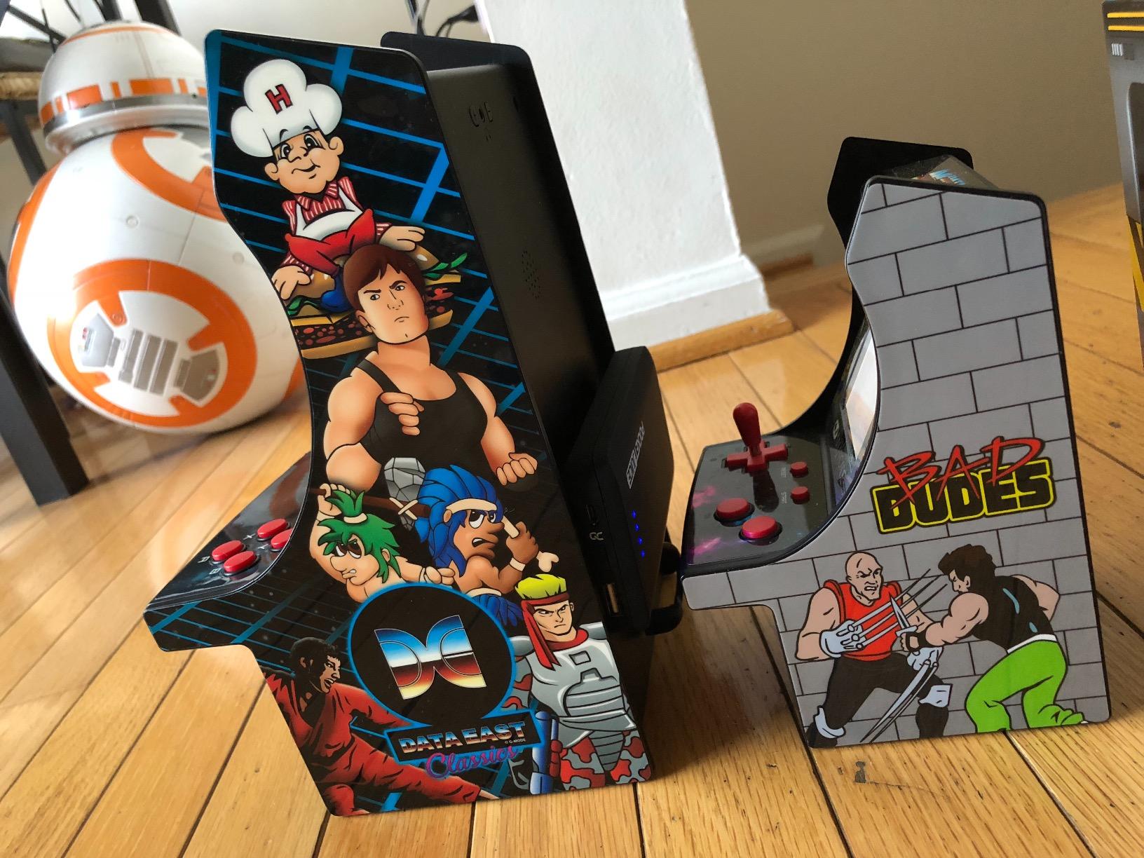 My Arcade Data East Classics Mini Player - 10 Inch Mini Arcade Machine Cabinet - 34 Retro Games Included - Heavy Barrel, Caveman Ninja, and More - Licensed Collectible customer photo 1