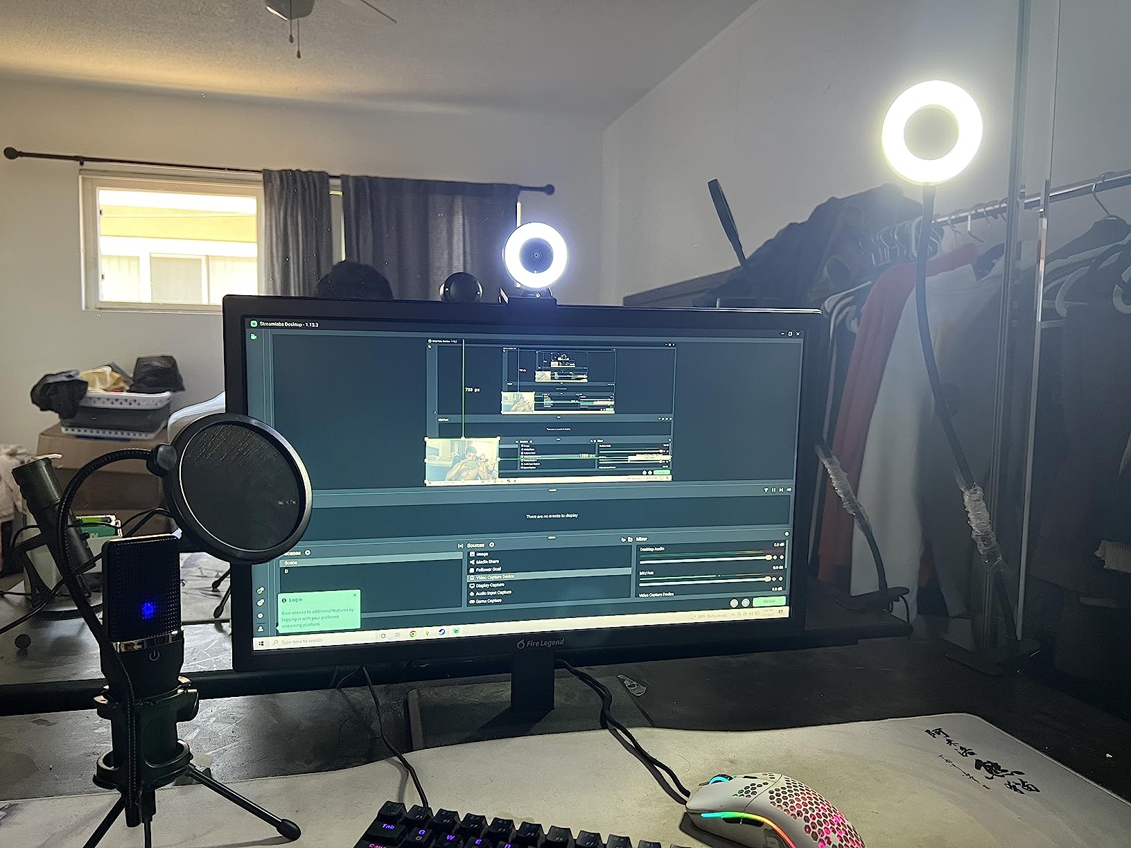 Webcam Streaming Kit with USB RGB Microphone & LED Light - 1080P 30FPS Streaming Camera Bundle for Twitch, YouTube, Podcasting, WFH - PC & Mac Compatible (Console Requires Computer & Capture Card) customer photo 1