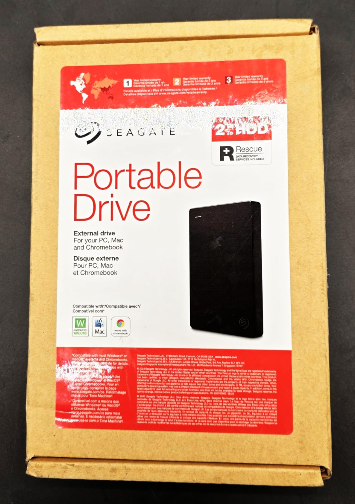 Seagate Portable 2TB External Hard Drive HDD - USB 3.0 for PC, Mac, PlayStation, & Xbox -1-Year Rescue Service (STGX2000400) customer photo 2