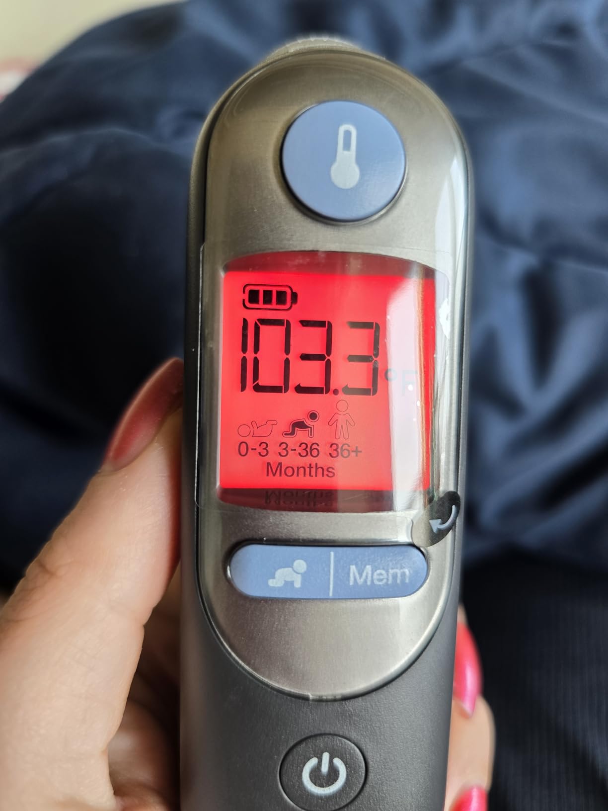 Braun ThermoScan 7 Digital Ear Thermometer for Adults, Babies & Infants, Age-Adjusted Fever Guidance, No. 1 Brand Recommended by Pediatricians customer photo 2