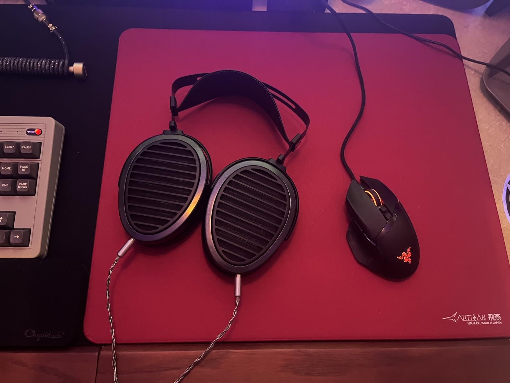 Artisan Hien (Wine Red/XL) FX Soft Japan Import - Premium Gaming Mouse Pad customer photo 2