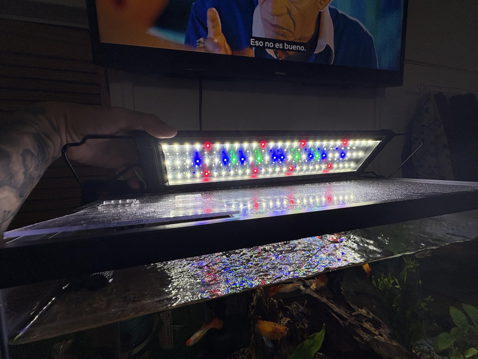 NICREW ClassicLED Plus LED Aquarium Light with Timer, 15 Watts, for 18 to 24 Inch Fish Tank Light, Daylight and Moonlight Cycle, Brightness Adjustable customer photo 1