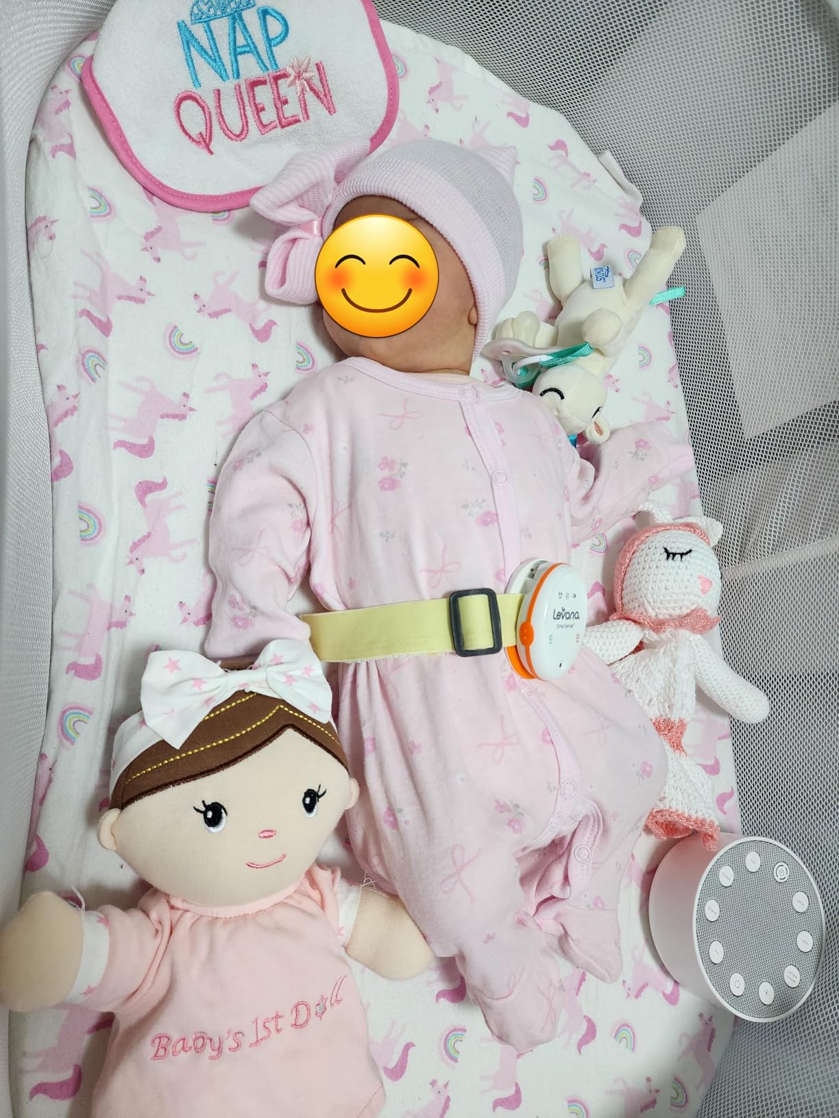 Levana Oma Sense Portable Baby Breathing Movement Monitor with Vibrations and Audible Alerts Designed to Stimulate Baby and Alert Parents customer photo 2