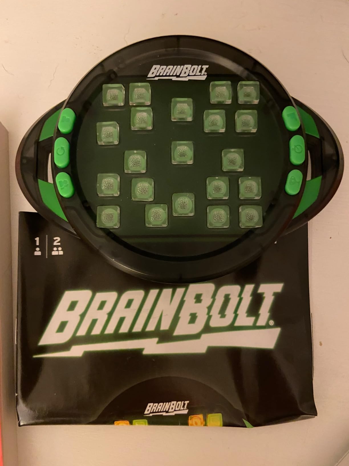 Educational Insights BrainBolt - Handheld Electronic Memory Game, Portable Kids Games, Car Travel Games for Boys and Girls, Electronic Brain Game, Mind Fidget Gamer Gift for Kids and Teens, Ages 7+ customer photo 2