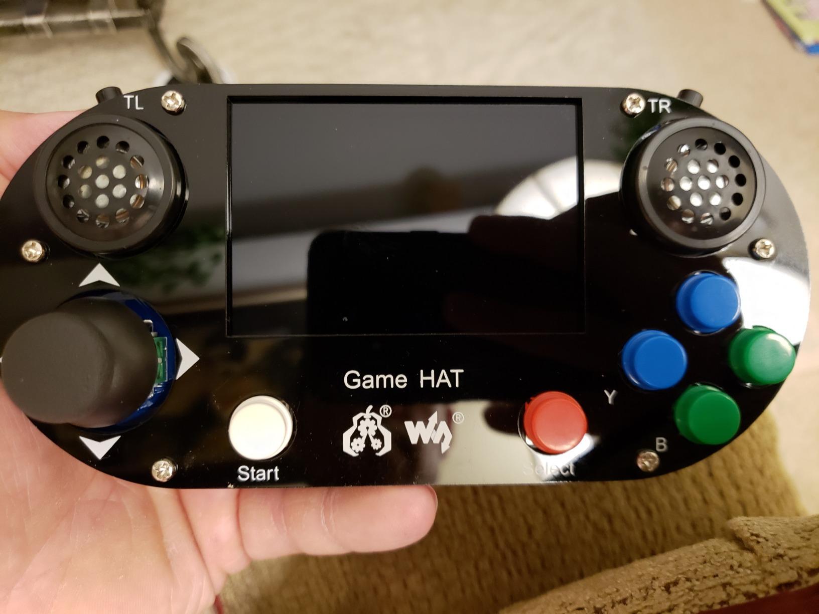 Waveshare Game HAT, Compatible with Raspberry Pi 4B/3B/3B+/Zero/Zero W/Zero WH, Retro Gaming Console wth 3.5inch IPS Screen, Joystick, and Buttons, 480x320, Onboard Speaker and Earphone Jack customer photo 1