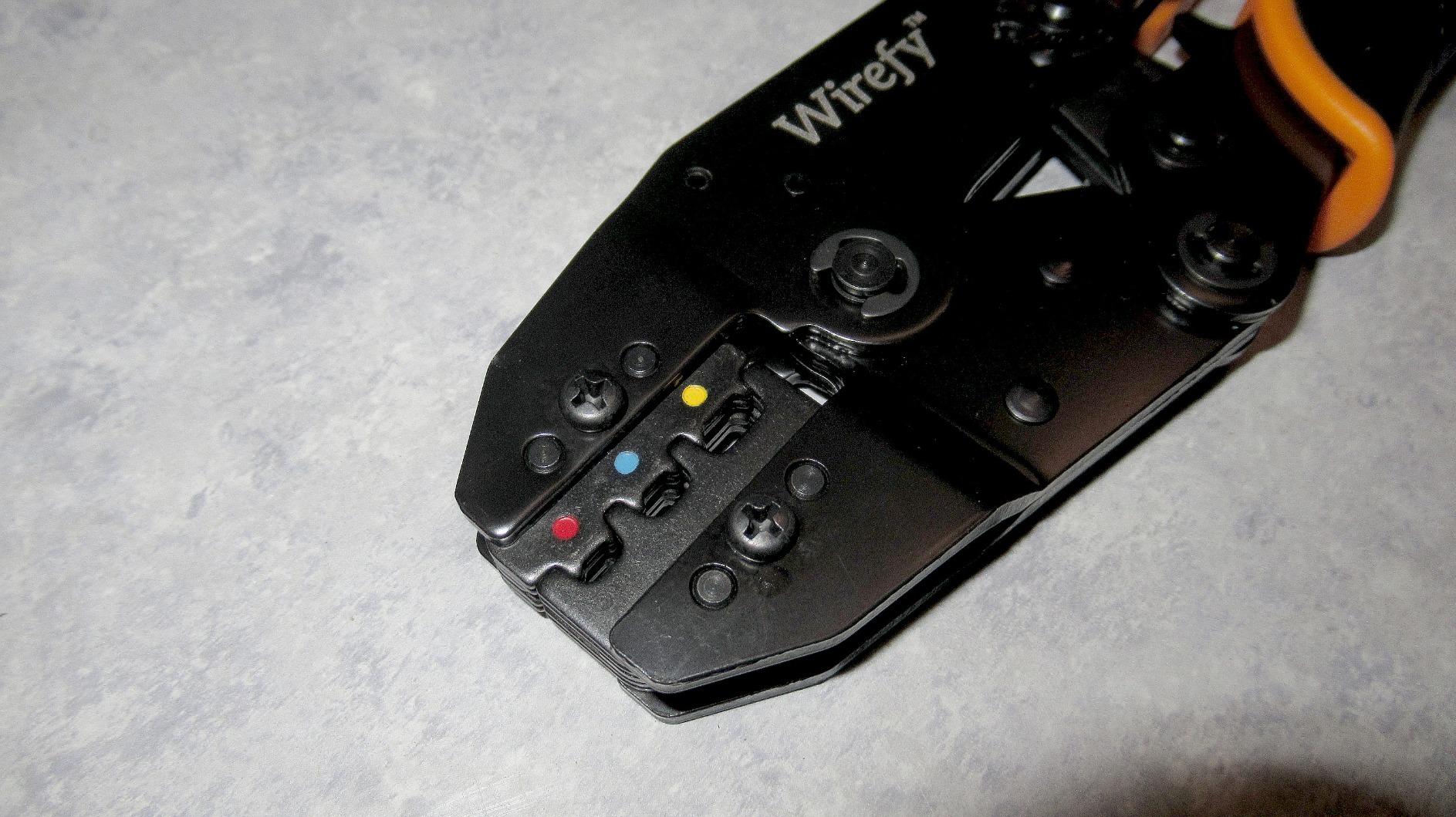 Wirefy Wire Crimping Tool for Insulated Connectors 22-10 AWG, Ratcheting Wire Crimper Tool customer photo 1