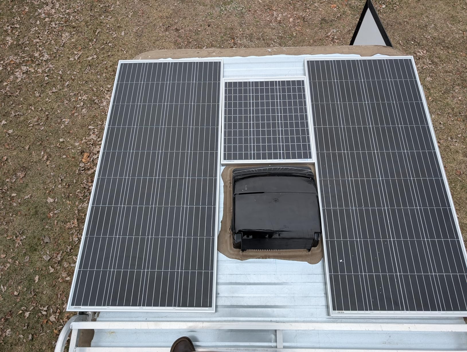 Renogy Solar Panel 50 Watt 12 Volt, High-Efficiency 50W Solar Panel Monocrystalline PV Module Power Charger for RV Marine Rooftop Farm Battery and Other Off-Grid Applications customer photo 1