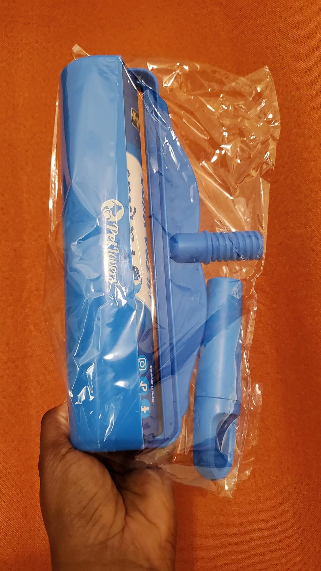 PetLovers Extra Sticky Lint Roller Mega Value Set 450 Sheets for Pet Hair Removal and Clothes, Dog and Cat Lint Remover 5 Pack customer photo 2