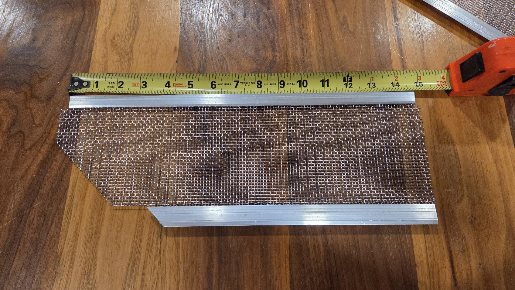 RAPTOR GUTTER GUARD - 48 FT. (Nominal) Contractor Grade Stainless Steel Micro-Mesh Gutter Guard Kit with Screws Included. Fits 5 in. Gutters and Smaller. DIY-Friendly. (5.625 in. x 47.625 in.) customer photo 1