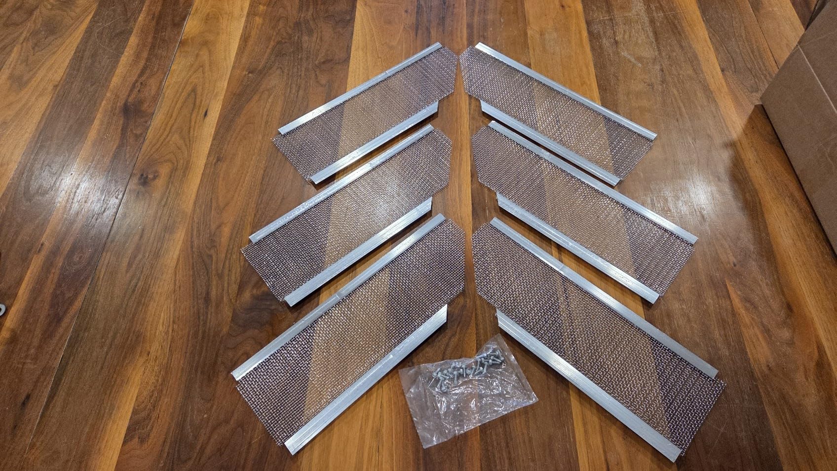 RAPTOR GUTTER GUARD - 48 FT. (Nominal) Contractor Grade Stainless Steel Micro-Mesh Gutter Guard Kit with Screws Included. Fits 5 in. Gutters and Smaller. DIY-Friendly. (5.625 in. x 47.625 in.) customer photo 2