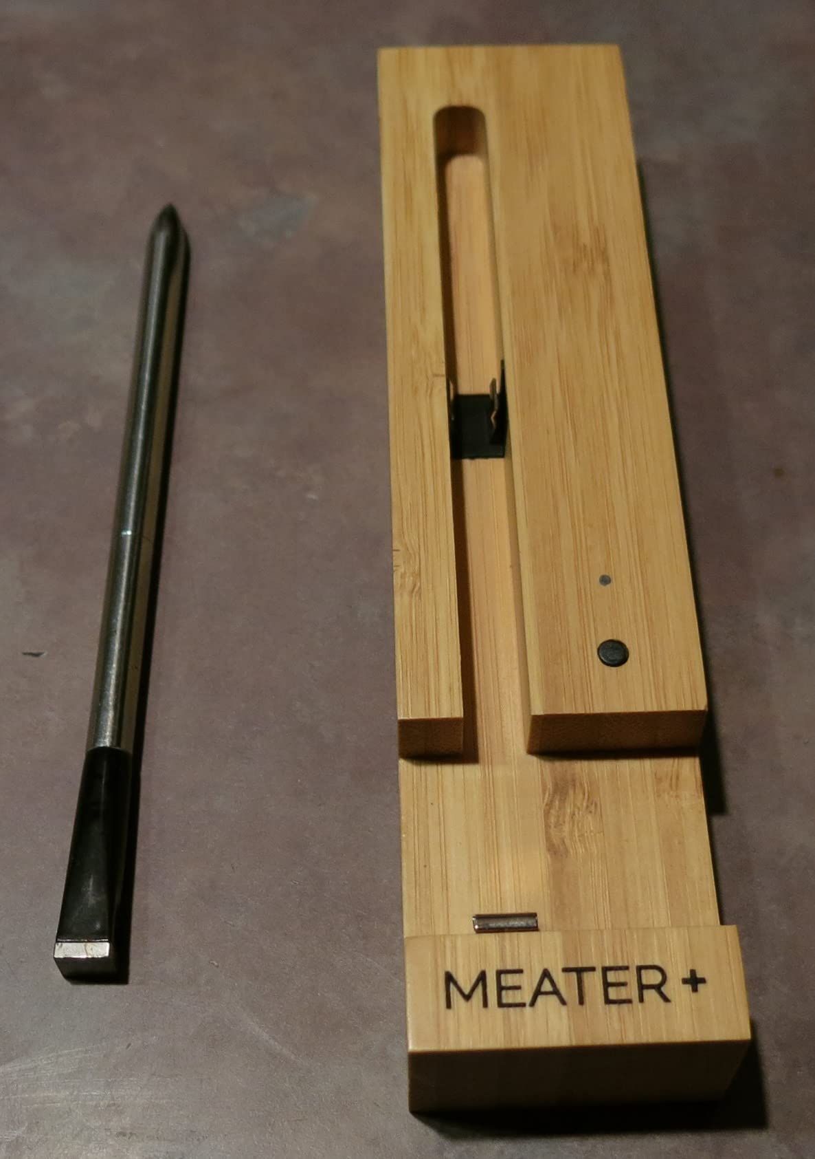 MEATER Plus: Smart Bluetooth Wireless Meat Thermometer Digital | BBQ, Grill, Oven, Smoker, Air Fryer, Kitchen | Perfect for Steak, Chicken, Turkey, and More | Delicious Recipes in App customer photo 2