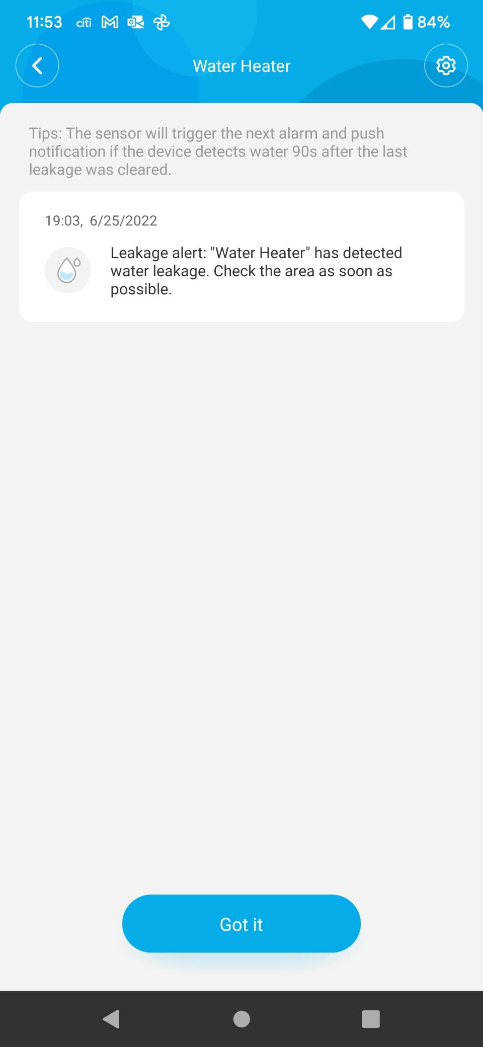 Govee WiFi Water Leak Detector 3 Packs, Leak Alert with Remotely Email/APP Push and Sound Alarm, Smart Water Sensor with 100dB Adjustable Alarm customer photo 2