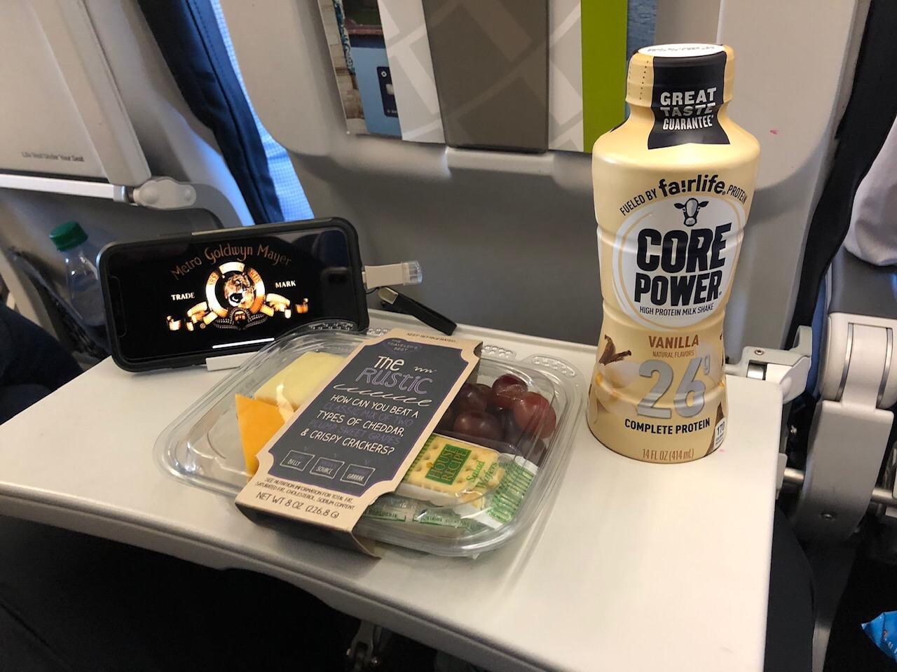 The SkyClip Airplane Cell Phone Back of Seat Inflight Tray Table Clip and Sturdy Phone Stand, Compatible with iPhone, Android, Tablets, and Readers, Travel Must Have (Black 2 Pack) customer photo 2