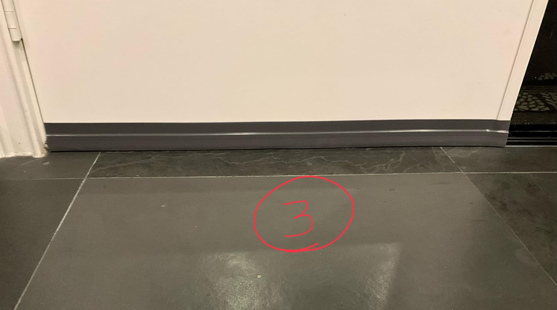 Holikme Door Draft Stopper Under Door Draft Blocker Insulator Doors Sweep Weather Stripping Noise Stopper Sheets, Rolls & Strips Strong Adhesive, White customer photo 1