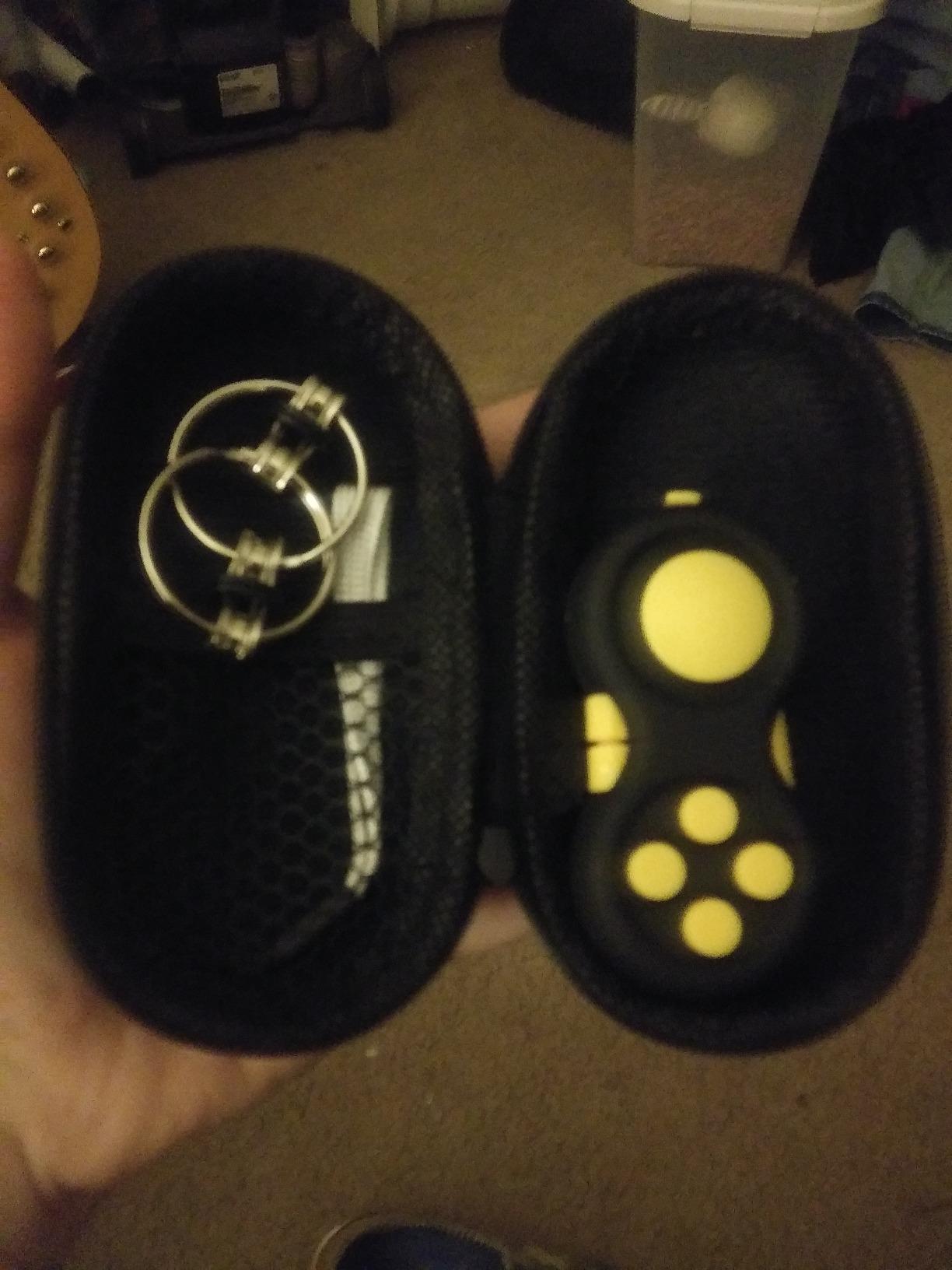 PILPOC Fidget Pad, Fidget Controller Toy for Highly Increased Focus, Reduced Stress & Anxiety, Enhances Productivity & Calms Nerves for ADHD, Remote Control Sensory Play for Kids customer photo 2